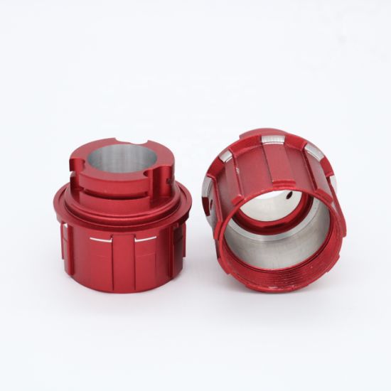 Custom CNC Machining Blue/ Black Anodized Aluminum Parts