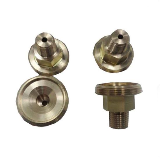 Precision Turned Parts, CNC Turning-Milling Parts, Made of Brass